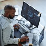 A man taking a digital transformation training