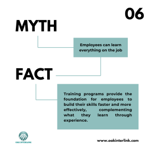 Corporate training and myths and facts